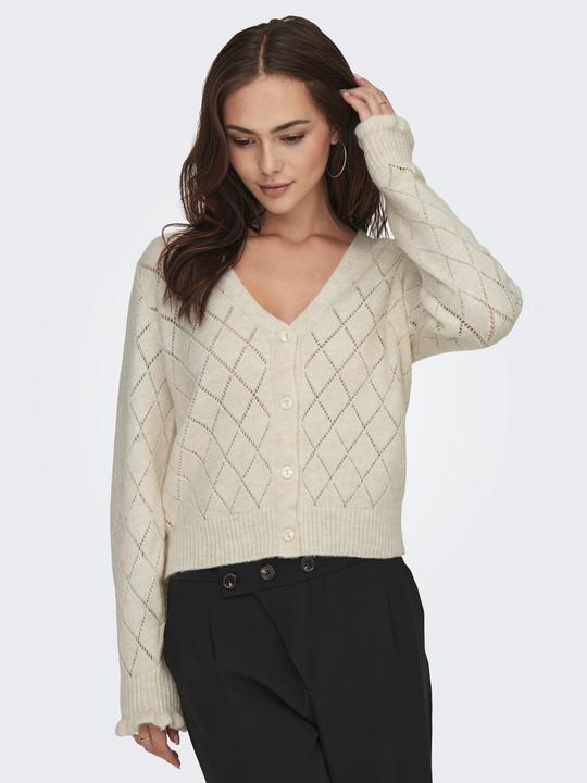 Produktbild JdY Knit Fit V-Ausschnitt Strickjacke Strickjacke (L)