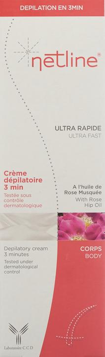 Immagine prodotto Netline Crema depilatoria per il corpo 3 minuti (125 ml, 1 x, 199 g)