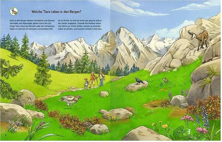 Actual product image Ravensburger Sticker booklet animals of the world