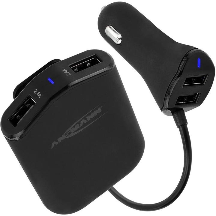 Produktbild Ansmann DC/DC Car Charger 9.6A 4 Port USB