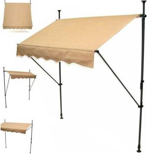 Produktbild Avetoe 56018 - 250cm Markise beige (2.50 m)