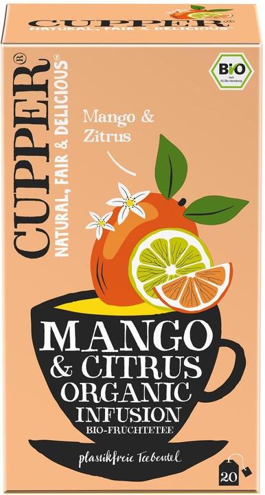 Cupper Tea Bio Mango & Citrus, 36g - 20 Beutel (36 g)