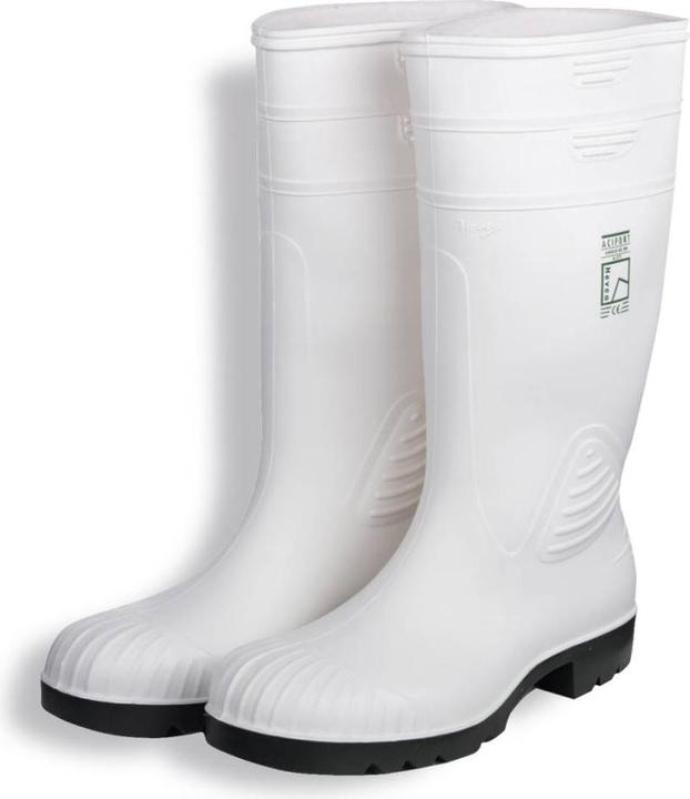 Produktbild Cimco CIM 140219 Elektriker-Sicherheits-Stiefel PVC weiÃ GrÃ¶Ãe 42 (42)