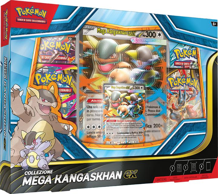 Pokémon Pokemon ITA Collezione Mega Kangaskhan-EX (Booster Pack)