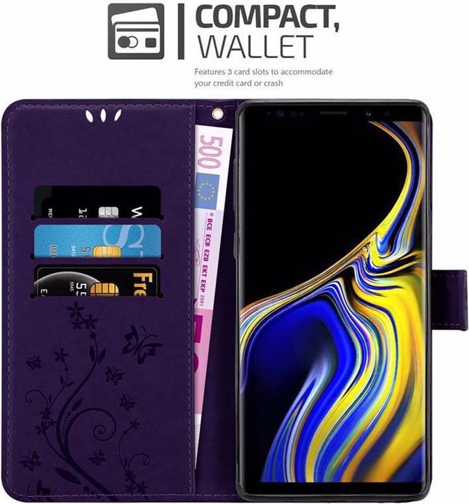 Produktbild Cadorabo Flower Book Cover (Samsung Galaxy Note 9)