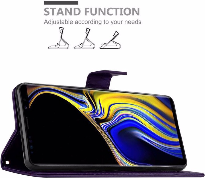 Produktbild Cadorabo Flower Book Cover (Samsung Galaxy Note 9)