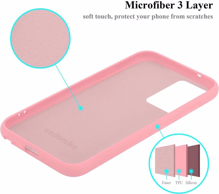 Produktbild Cadorabo TPU Liquid Silicone Case Cover (Samsung Galaxy Note 20 Ultra)