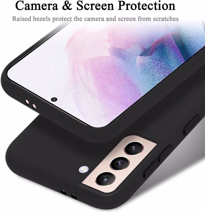 Produktbild Cadorabo TPU Liquid Silicone Case Cover (Samsung Galaxy S21+)
