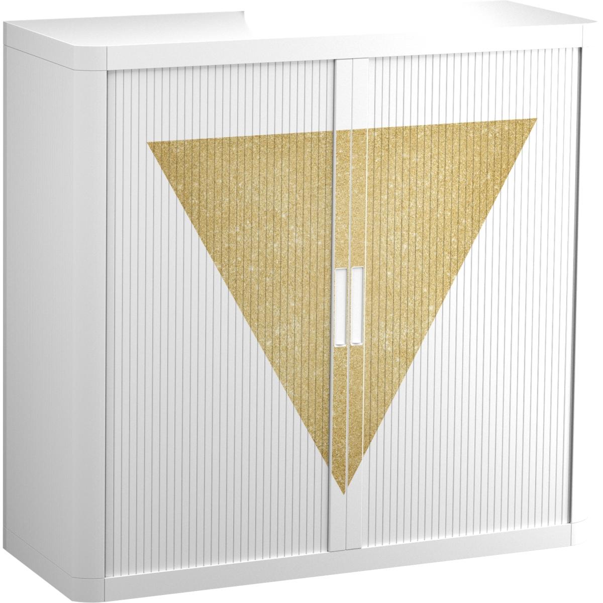 Paperflow, Aktenschrank, easyOffice Classic Chic Rollladenschrank 61360 1 Fachboden 110,0 x 41,5 x 104,0 cm