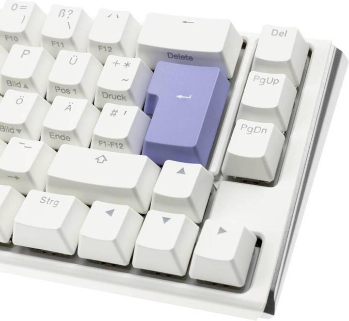 Immagine prodotto Ducky Tastiera One 3 Classic Pure White SF, LED RGB - MX-Blue (DE, Cablato)
