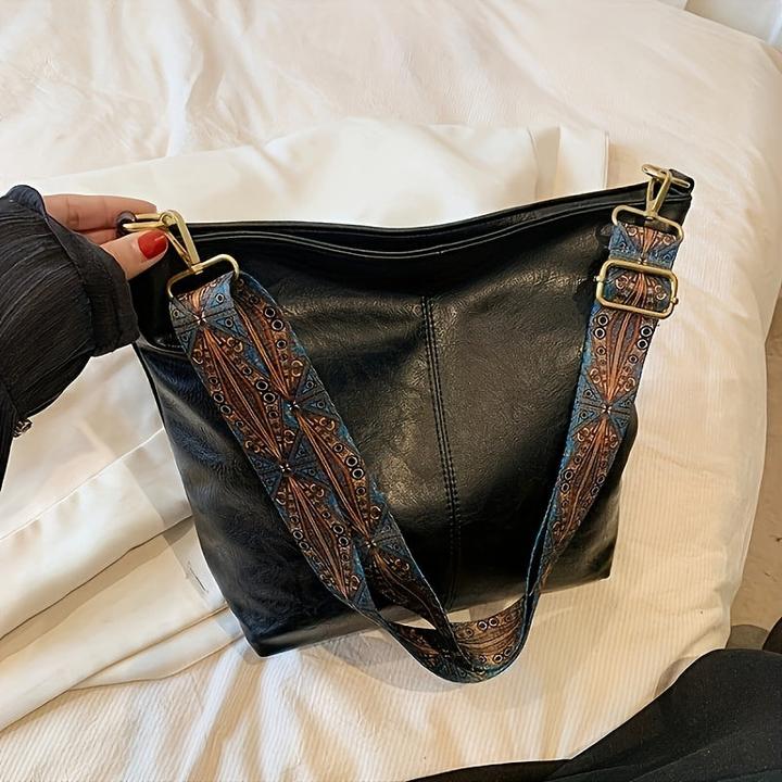 Immagine prodotto Only-Bags.Store Borsa hobo vintage di grande capacità, borsa a tracolla retrò, borsa e borsetta bohemien da donna
