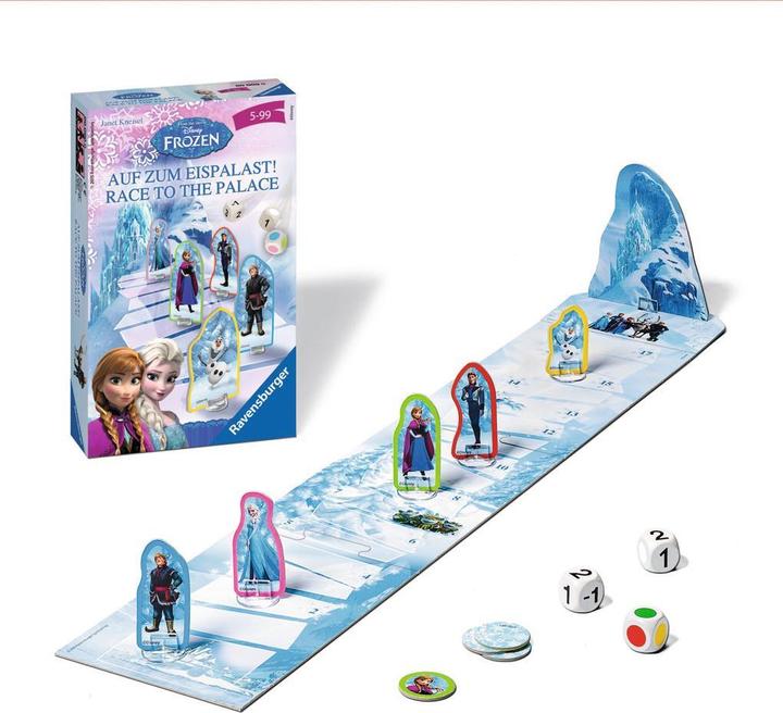Productafbeelding Ravensburger Disney Frozen Op naar het ijspaleis (Duits, Frans, Italiaans)