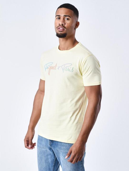 Actual product image Project X Paris rainbow embroidery t-hirt project x pari (S)