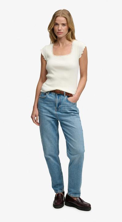 Actual product image Superdry Essential Square Neck S/s Tee (L)