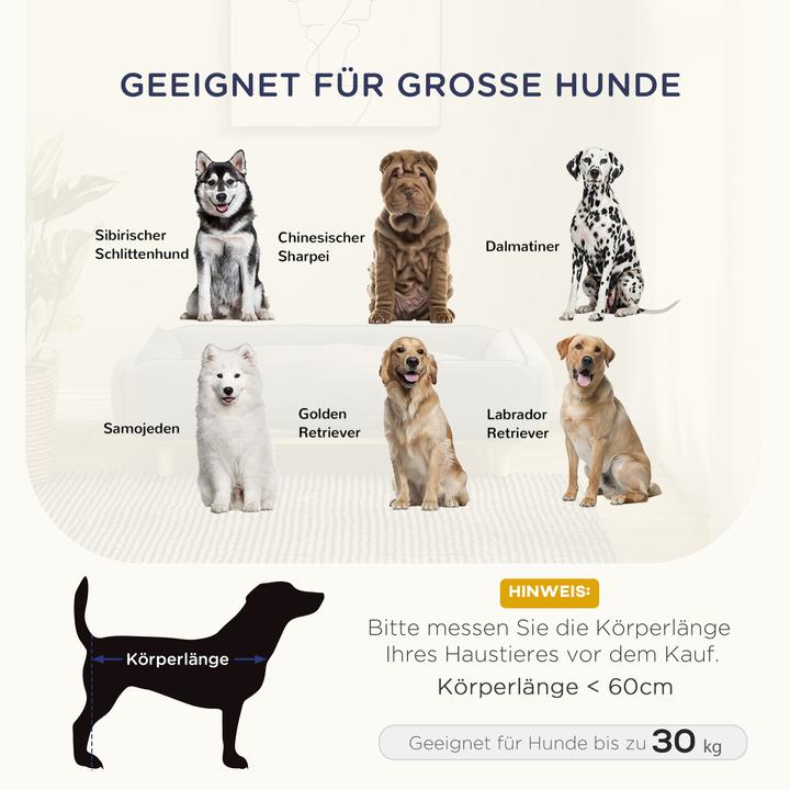 Immagine prodotto PawHut Divano per cani sfoderabile (Cane)
