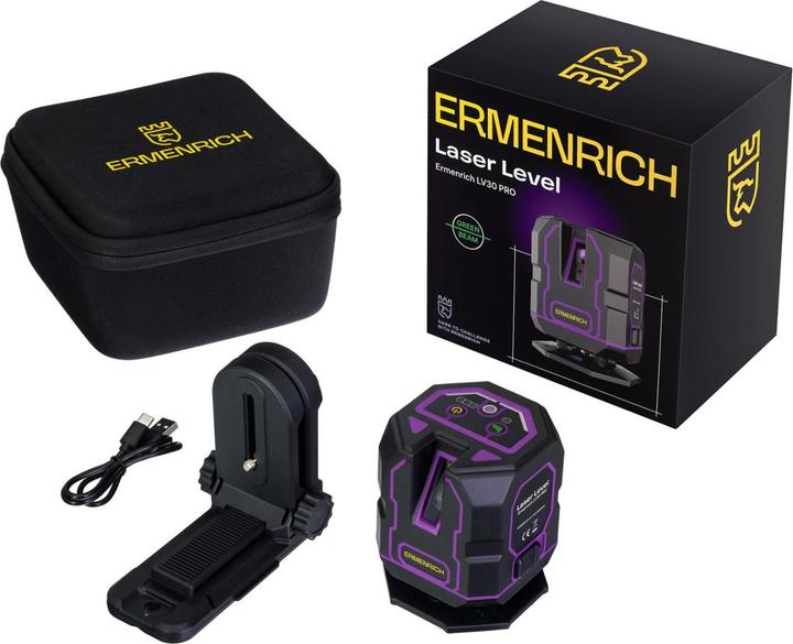 Actual product image Ermenrich LV30 PRO Laserniveau