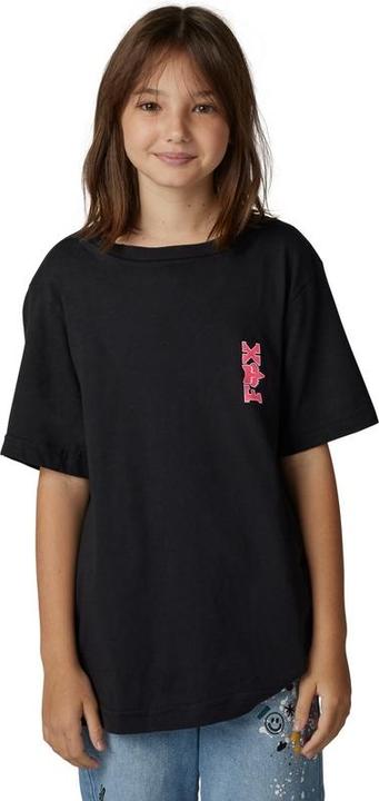 Actual product image Fox Tee 23 Yth Barb Wire Ss Blk Yl (L)