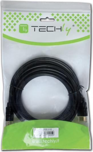 Actual product image Techly HDMI (Typ A) — HDMI (Typ A) (5 m)