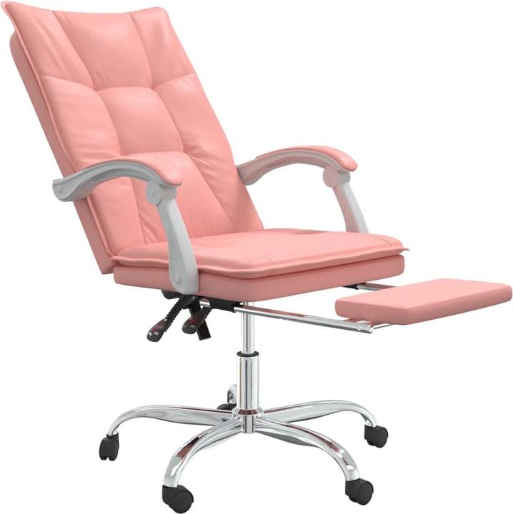 Produktbild vidaXL Bürostuhl mit Liegefunktion (46.50 - 56 cm)