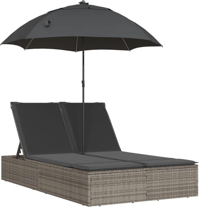 Immagine prodotto vidaXL Doppel-Sonnenliege (164 cm)