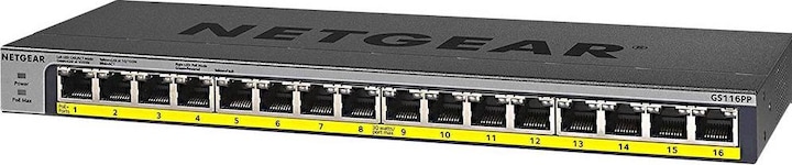 Immagine prodotto Netgear Gs116pp (16 Porti)
