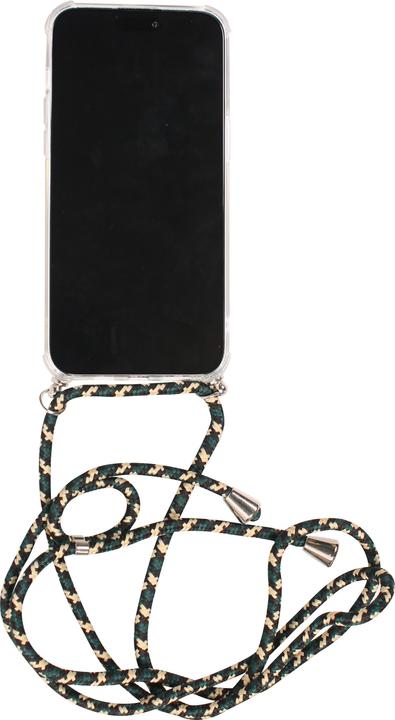 Immagine prodotto PhoneLook Paraurti in gel trasparente con laccio Vert / or (Apple iPhone 15)