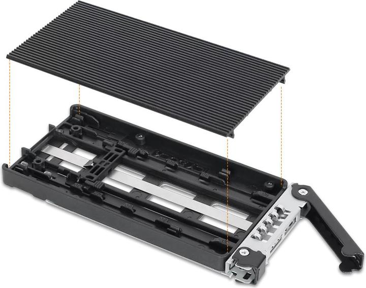 Produktbild Icy Dock IcyDock M.2 PCIe NWMe SSD Mobile Rack for external 3.5 4i 2x