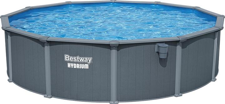 Immagine prodotto Bestway Set piscina fuori terra rotonda Hydrium - 5,49 m x 1,32 m (Ø 549 x 132 cm)
