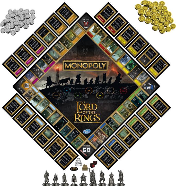 Produktbild Monopoly Der Herr der Ringe (Englisch)