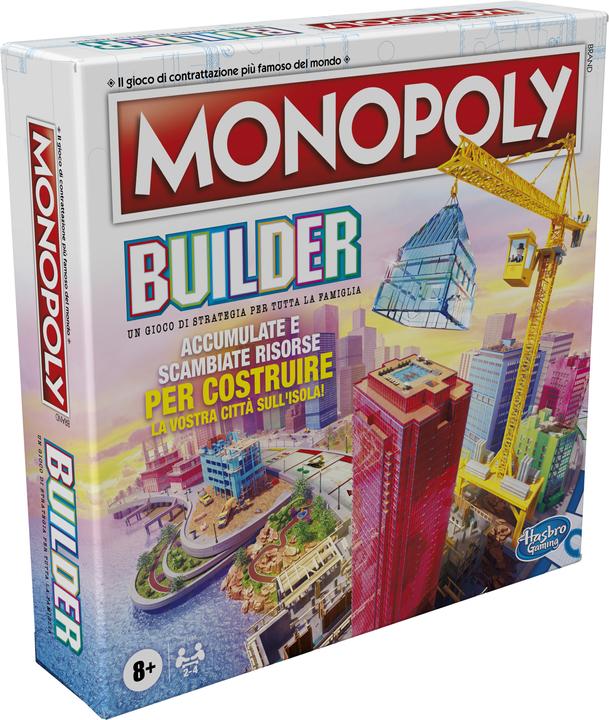 Produktbild Hasbro Gaming Monopoly Builder (Italienisch, 2 - 4 Spieler)