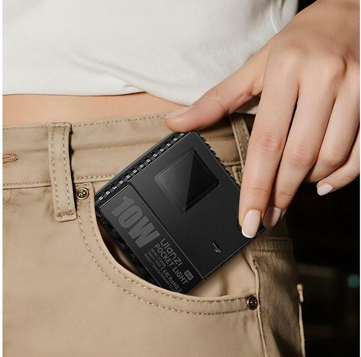 Actual product image Ulanzi C01RGB 10W Pocket light (Video light)