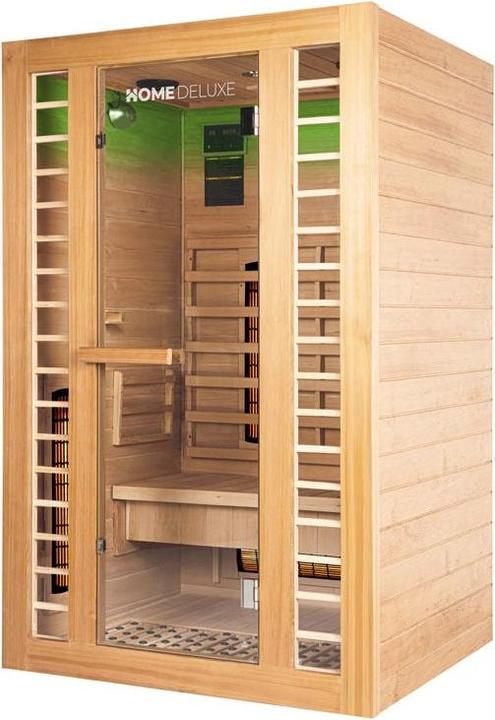 Immagine prodotto Home Deluxe Cabina a infrarossi IKENNA DELUXE PLUS M DUO a spettro completo e riscaldatore al magnesio -