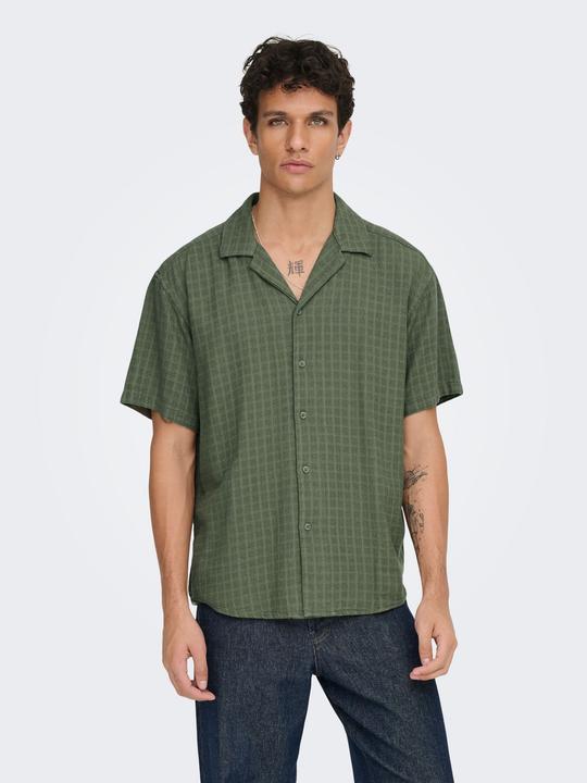 Immagine prodotto Only & Sons Onslatham Rlxss Resort Linen Struc 0257 (XXL)