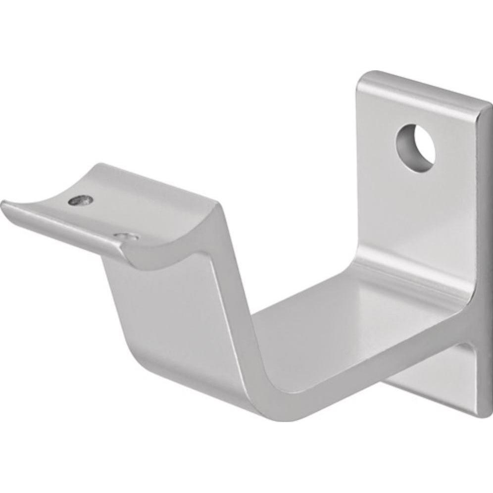 Thumbnail - Hermeta, Türbeschlag + Scharnier, Handlaufträger 3553 Aluminium silberfarbig eloxiert gewölbte Auflage