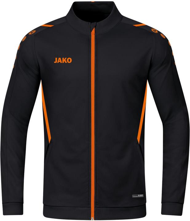 Schwarz, Fluorescent Orange