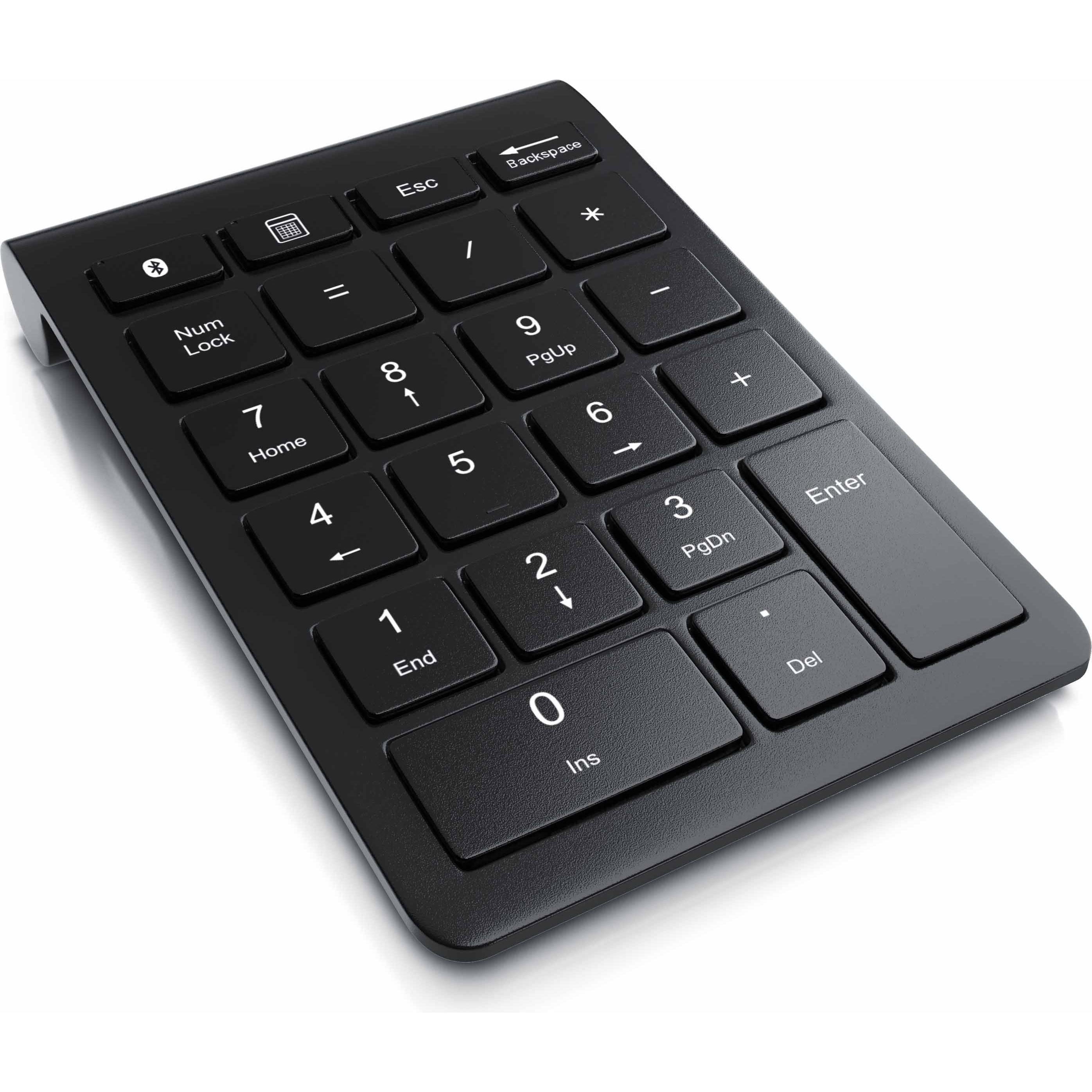 Aplic Bluetooth Numpad (Nummernblock, Kabellos), Tastatur, Schwarz