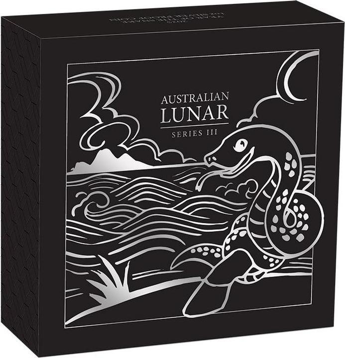 Immagine prodotto The Perth Mint Argento Lunar III 1 oz PP - Serpente 2025 (999.90, 2025)