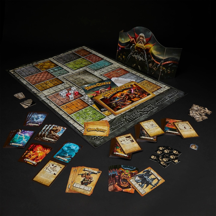 Actual product image Hasbro Gaming HASD0048 - HeroQuest - Brettspiel, für 2-5 Spieler, ab 14 Jahren (DE-Ausgabe) (German)