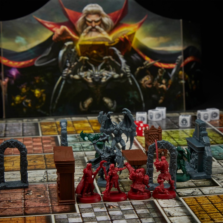 Actual product image Hasbro Gaming HASD0048 - HeroQuest - Brettspiel, für 2-5 Spieler, ab 14 Jahren (DE-Ausgabe) (German)