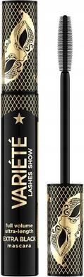 Eveline Cosmetics Variete Mascara For Eyelashes Increasing Volume And Length, Extreme Black, 10 Ml