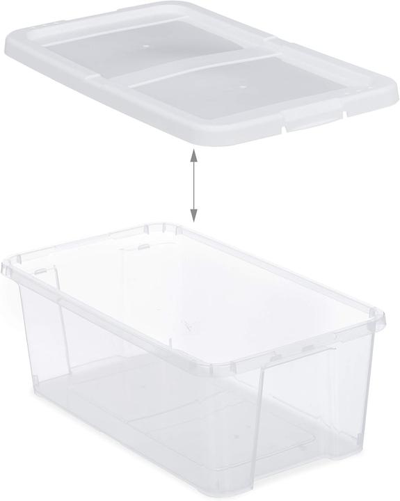 Actual product image Relaxdays 12er-Set Stapelbare Schuhboxen (12x)