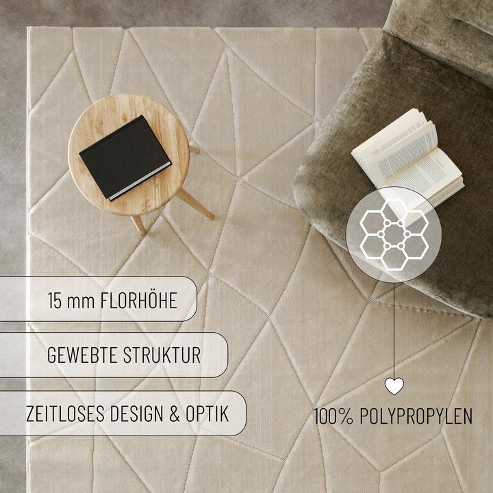 Produktbild Wecon Home Kurzflorteppich Unplugged (120 x 170 cm)