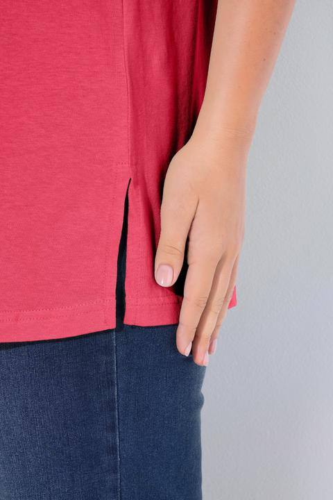 Actual product image Ulla Popken Basic Short Sleeve Tee (62)