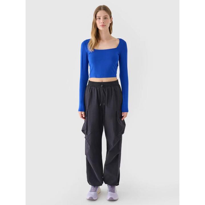 Immagine prodotto 4F Schlankes, glattes Damen-Langarmshirt (L)