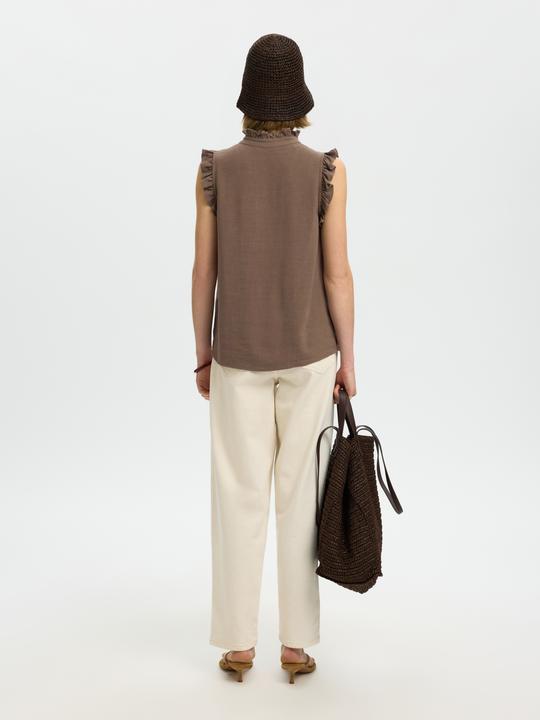 Immagine prodotto Selected Ärmelloses Oberteil mit Rüschen (36)