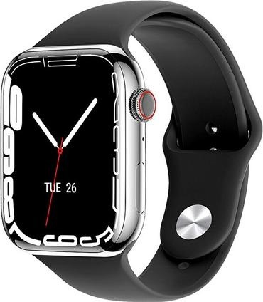 Actual product image Wotchi Smartwatch DM10 - Silver - Black