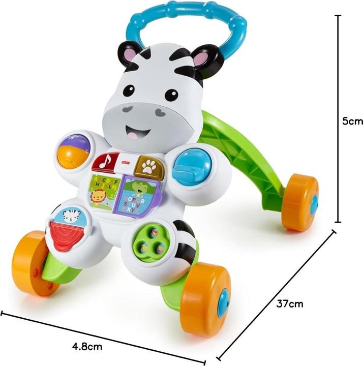 Actual product image Fisher-Price Lauflernwagen Zebra mit Musik ab 6 Monaten