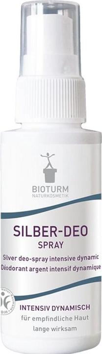 Actual product image Bioturm Silver Deodorant Spray Intensive dyn. (Spray, 50 ml)
