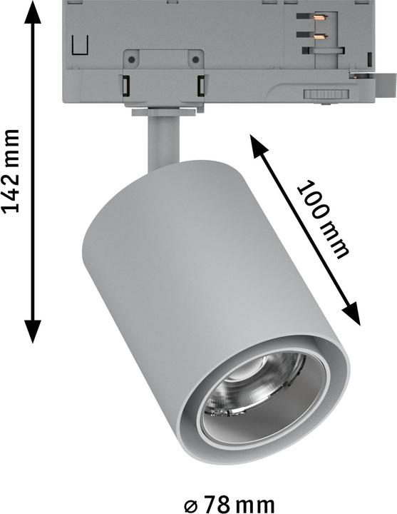 Productafbeelding Paulmann PAUL LED track spot (3000 lm)
