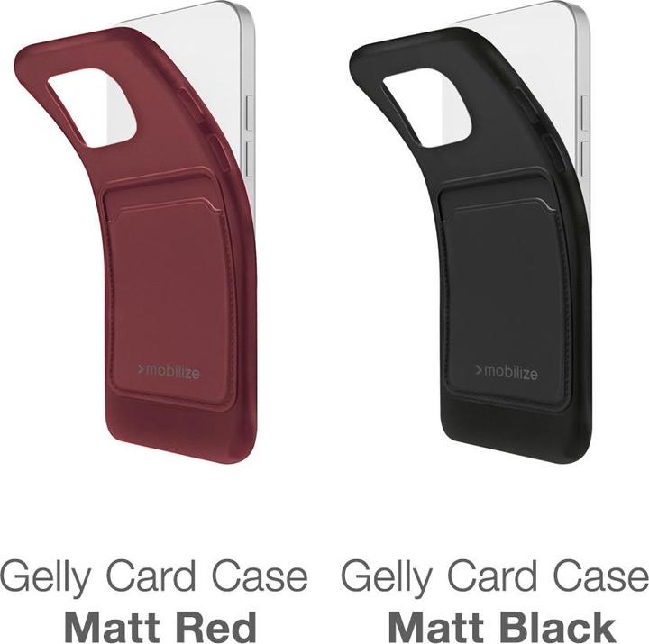 Actual product image Mobilize Rubber Gelly Card Cover (Apple iPhone 14 Plus)